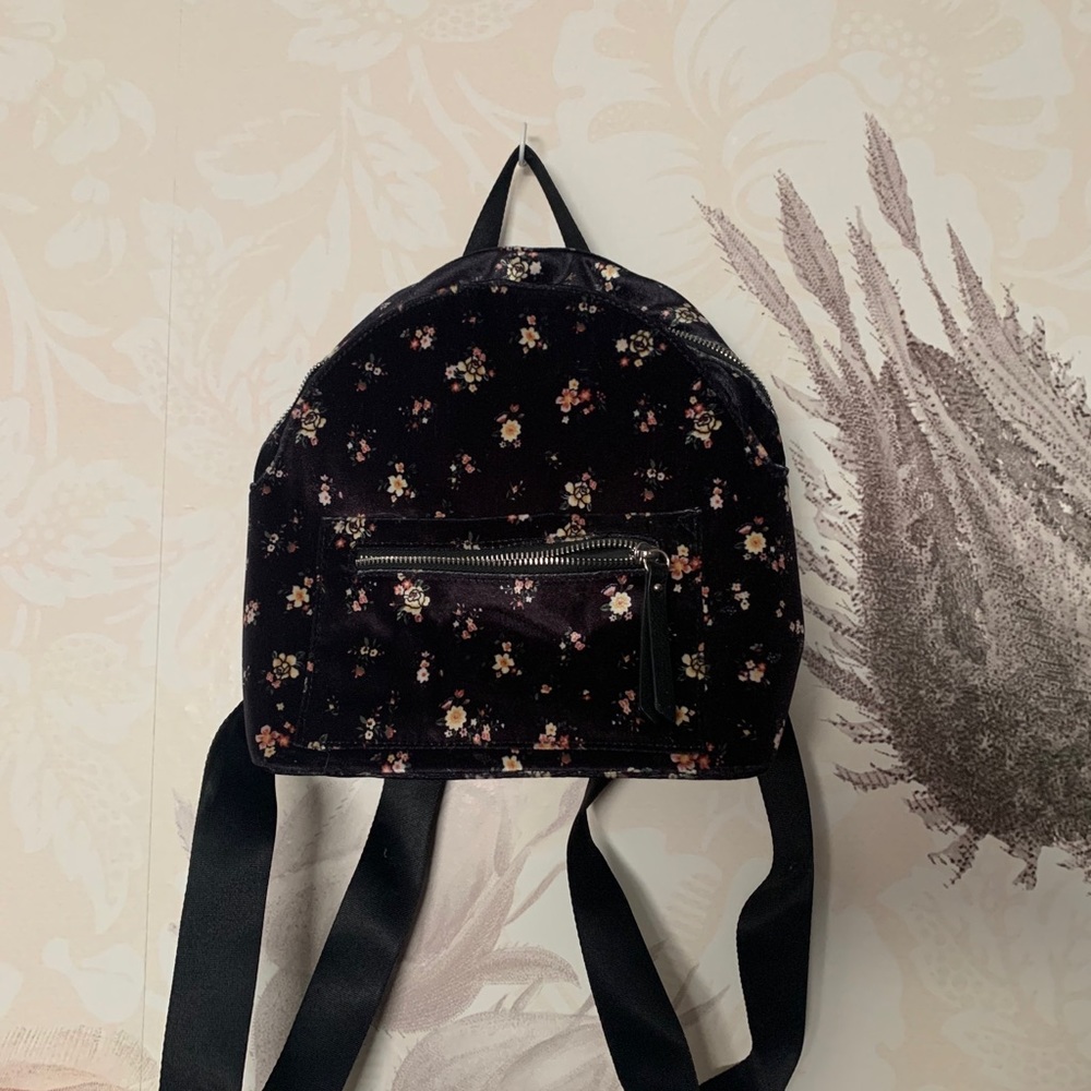 Cute floral mini backpack